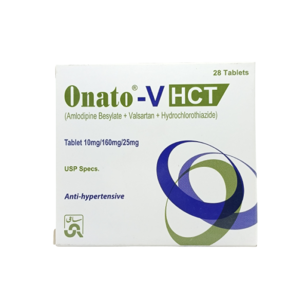 Onato V HCT 10mg 160mg 25mg Tablets