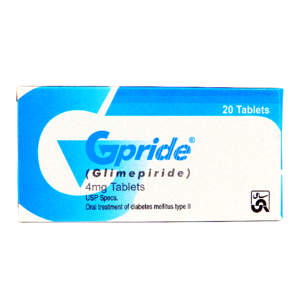 Gpride 4mg Tablets