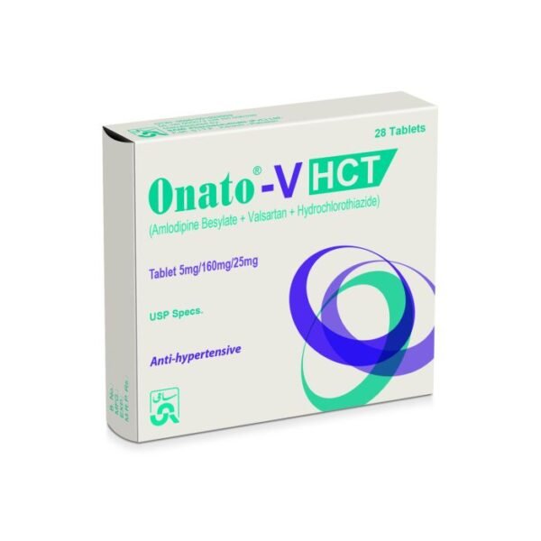 Onato V Hct 5mg 160mg 25mg Tablets