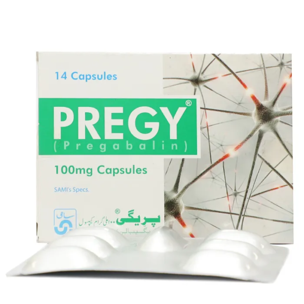 Pregy 100mg Capsules