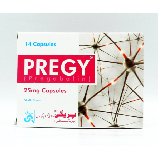 Pregy 25mg Capsules