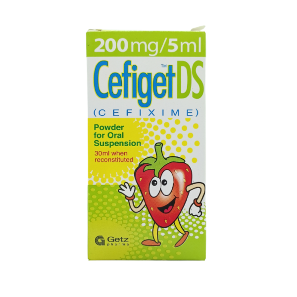 Cefiget DS 200mg 30ml SYP