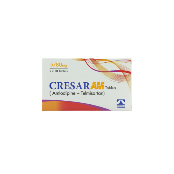 Cresar Am 5mg 80mg Tablets