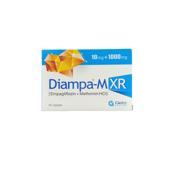 Diampa Mxr 10mg 1000mg Tablets