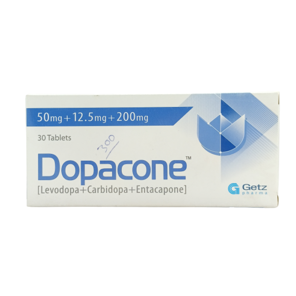 Dopacone 50mg 12.5mg 200mg Tablets