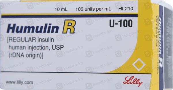 Humulin R (100IU/ml) 10ml, 1 Vial Injection