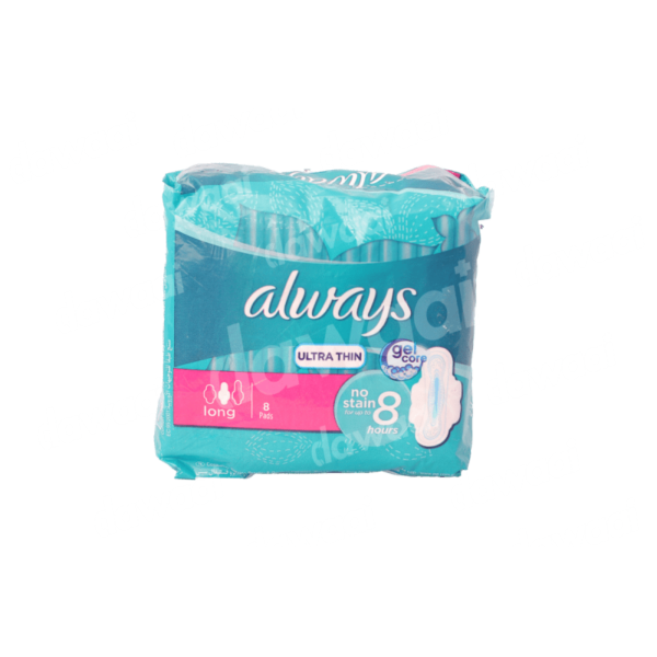 Always Ultra Thin Long 8 Pads sanitary napkins