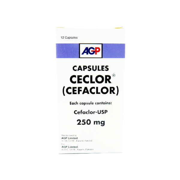 Ceclor 250mg Capsules