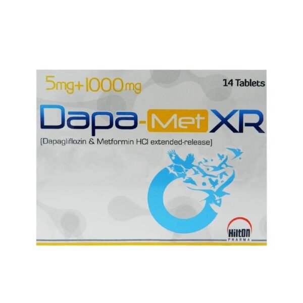 Dapa Met XR 5mg 1000mg Tablets