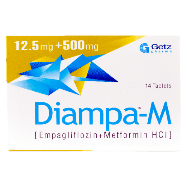 Diampa M 12.5mg 500mg Tablets