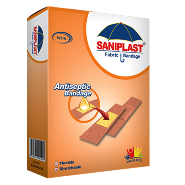 Saniplast Fabric Bandage 20 Pcs. Pack Pcs