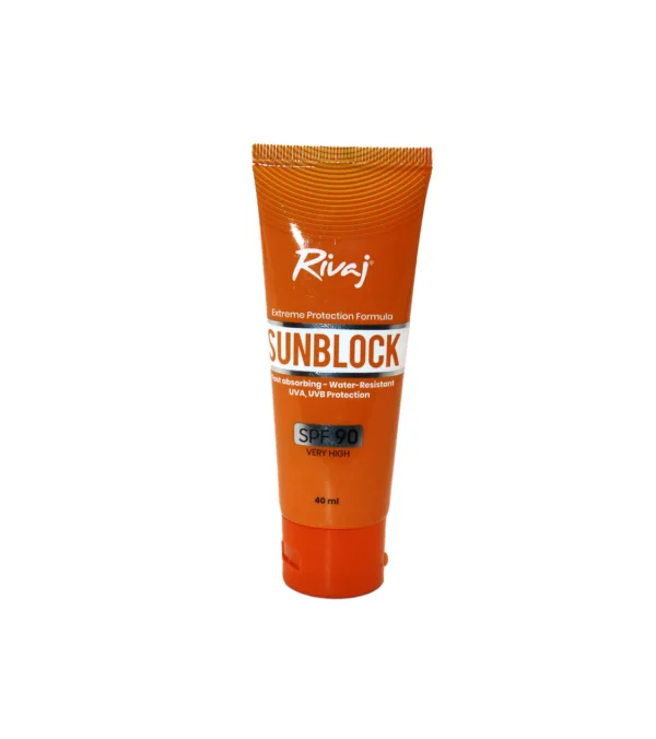 Rivaj sunblock lotion protection spf90 40ml